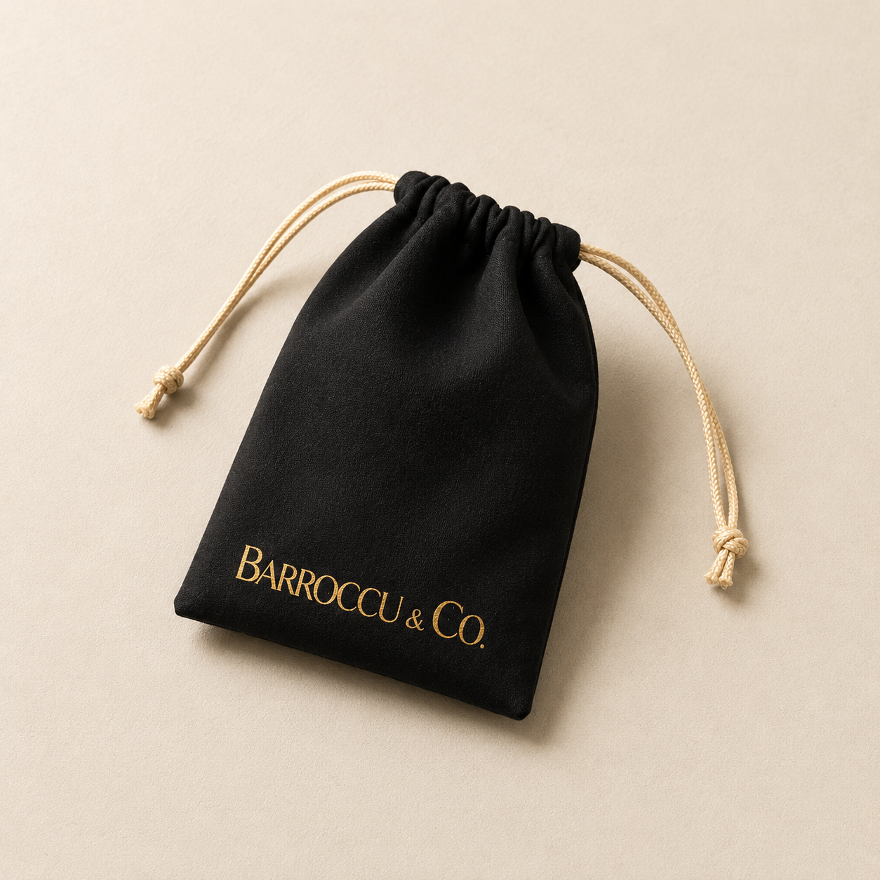Barroccu and Co protective microfibre storage pouch